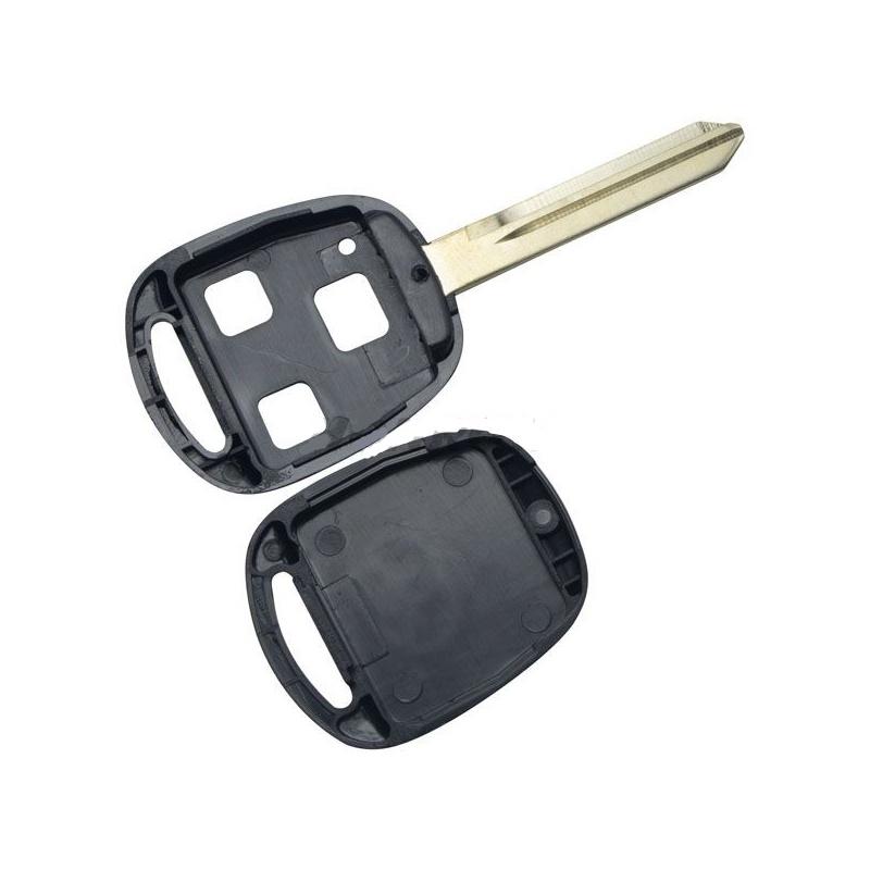 chiave guscio telecomando 3 tasti chiavi auto toyota rav4 yaris