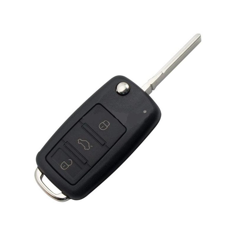 chiave guscio telecomando 3 tasti chiavi auto volkswagen passat polo fox tiguan golf