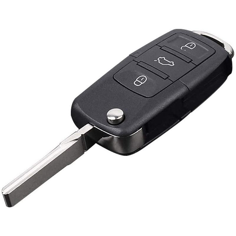 chiave guscio telecomando 3 tasti chiavi auto volkswagen passat polo fox tiguan golf