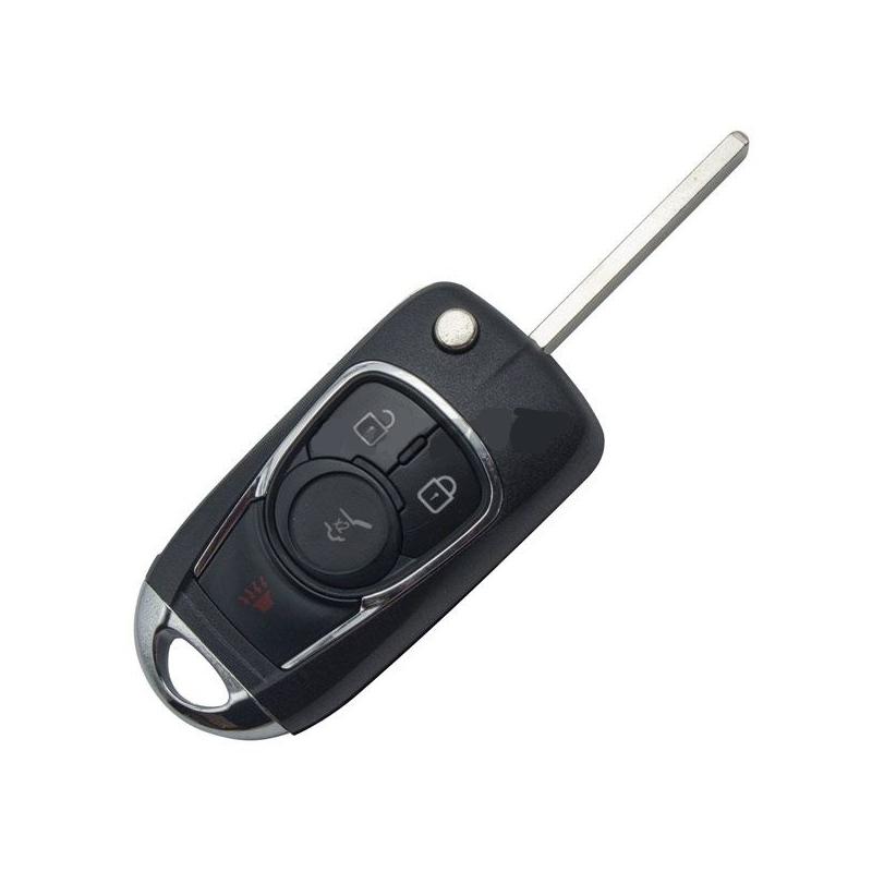 chiave guscio telecomando 4 tasti chiavi auto chevrolet cruze spark aveo captiva