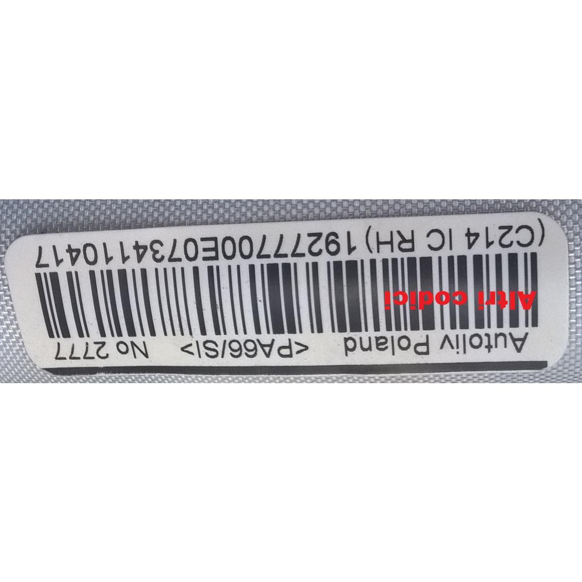 tendina airbag dx ford c max 1557364
