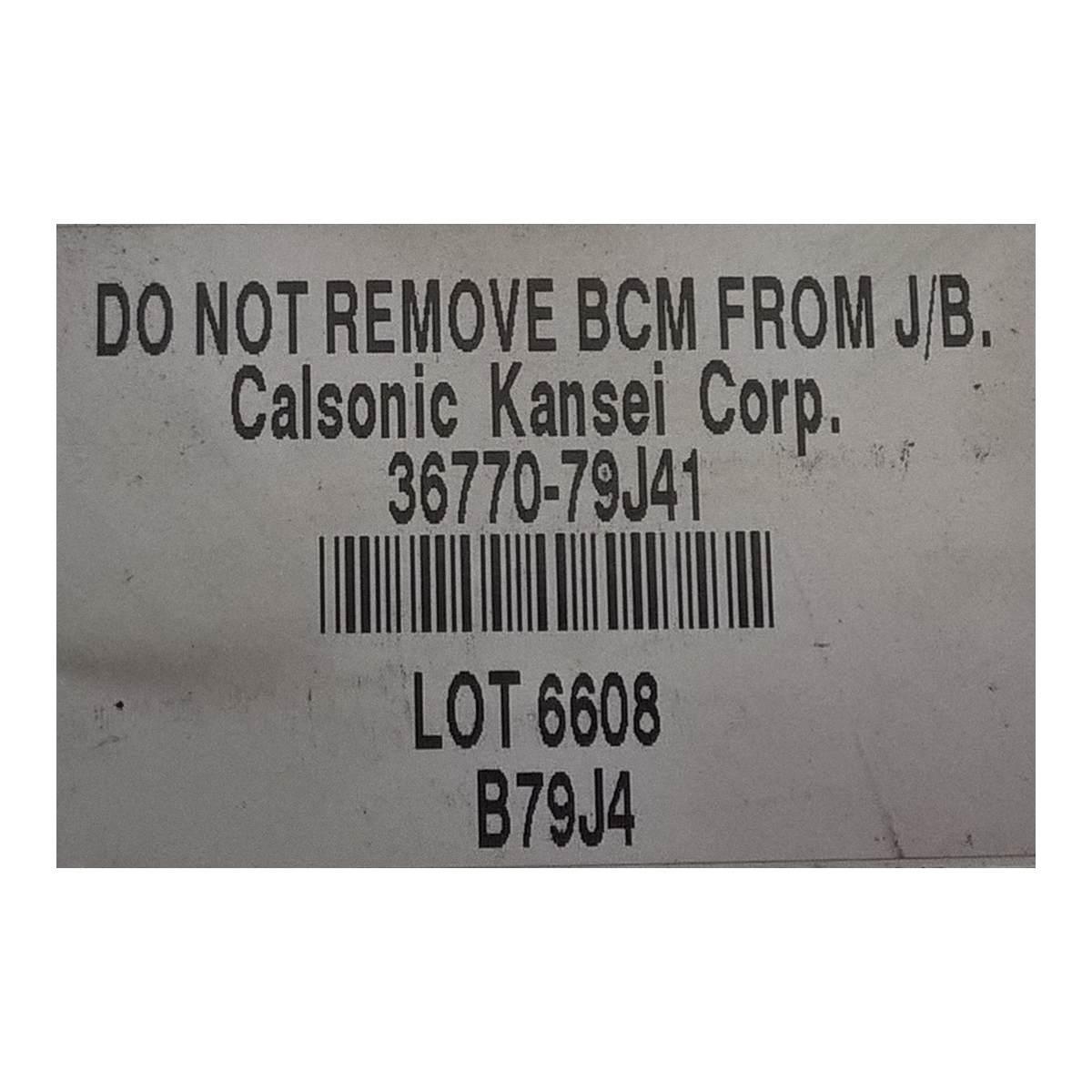 centralina body computer suzuki sx4 36770-79j41