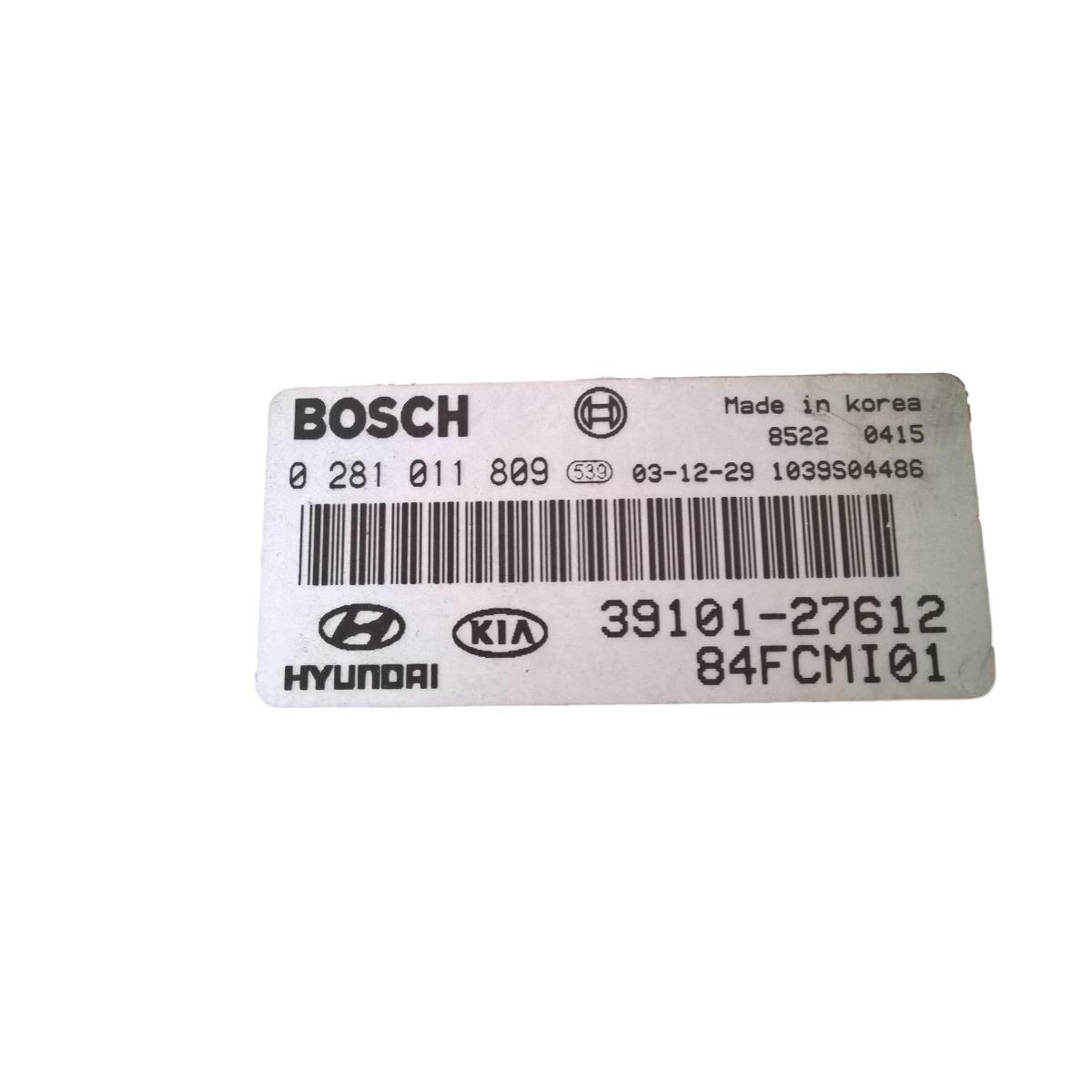 centralina motore hyundai matrix 0281011809