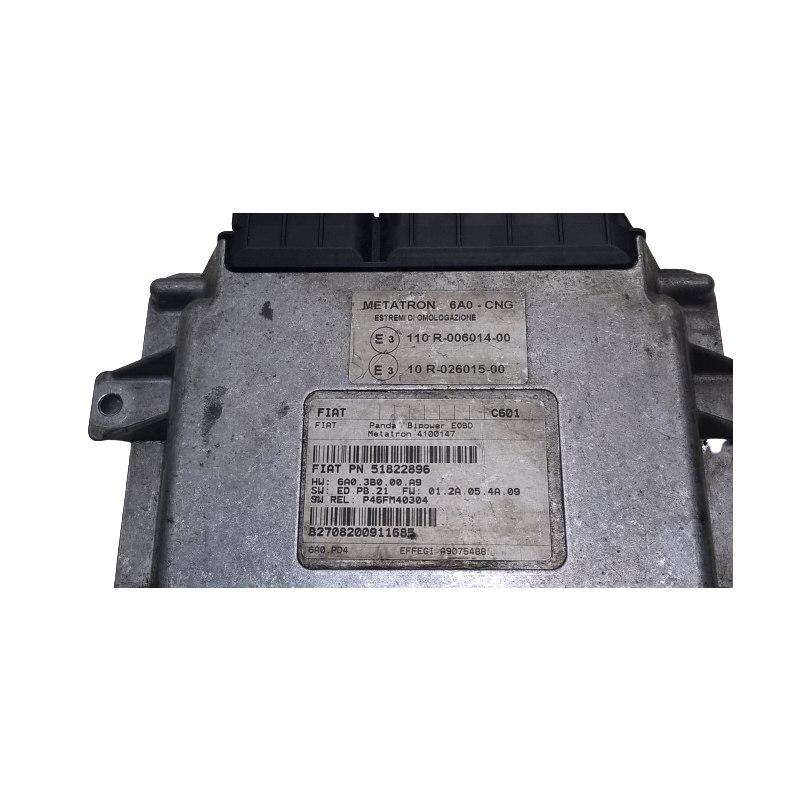 centralina motore fiat panda 1.2 bipower 51822896