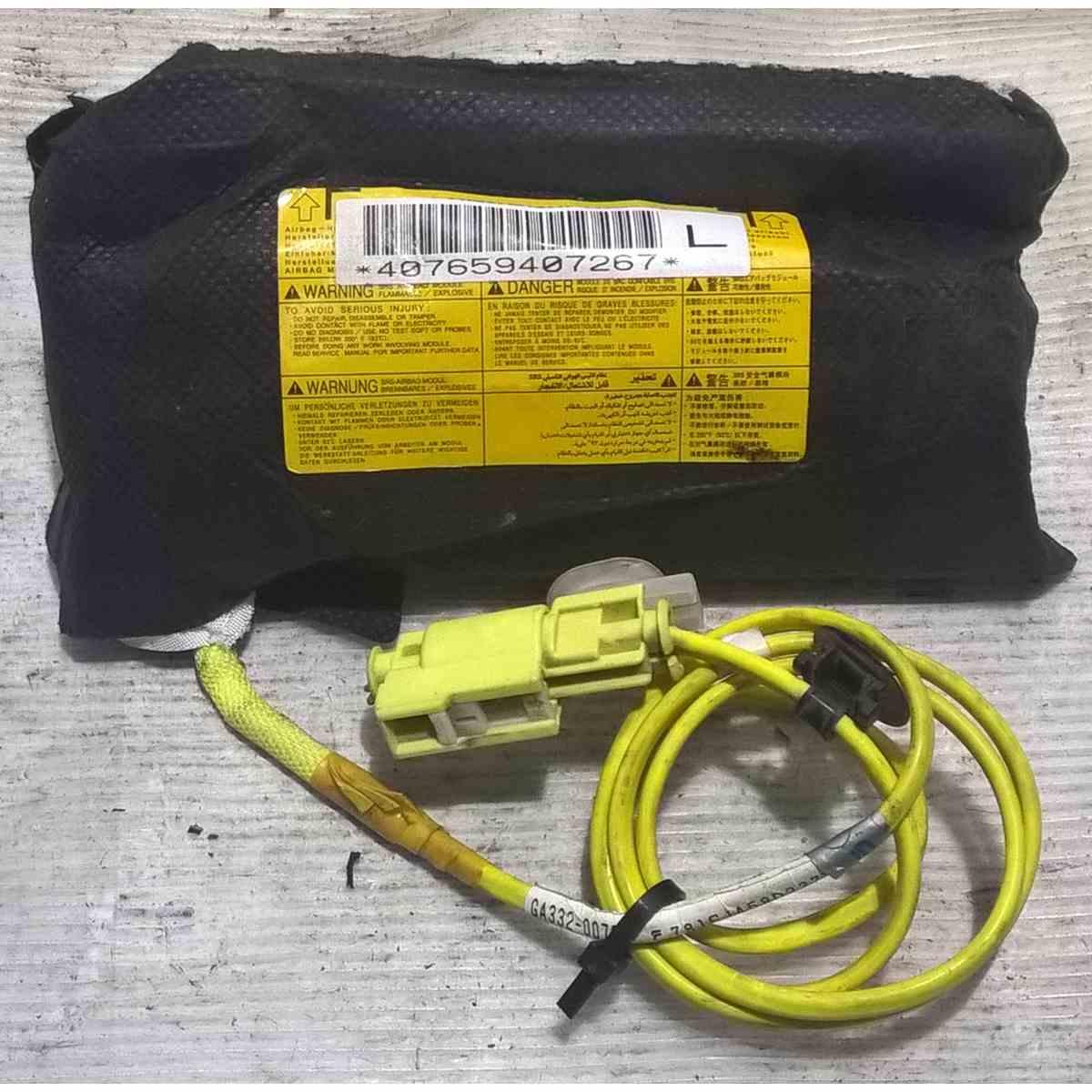 airbag sedile ant sx mitsubishi outlander 407659407267
