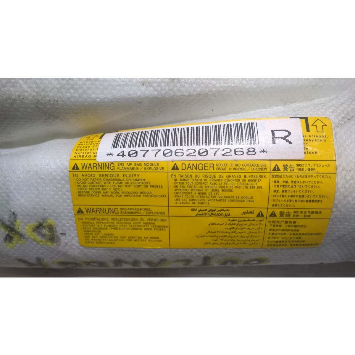 airbag sedile ant dx mitsubishi outlander 407706207268