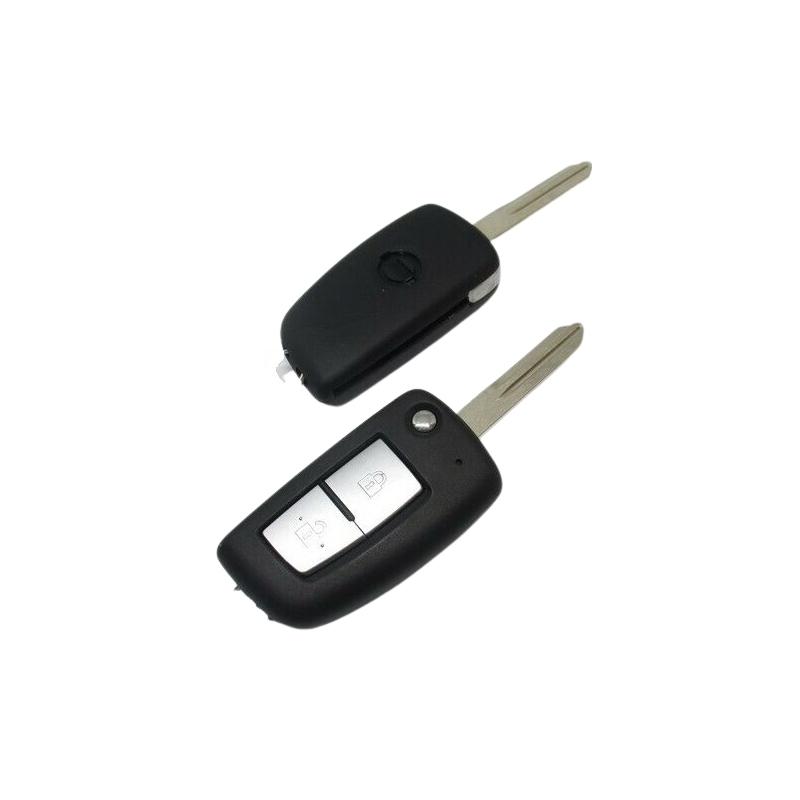 guscio chiave telecomando 2 tasti chiavi auto nissan qashqai x-trail juke note