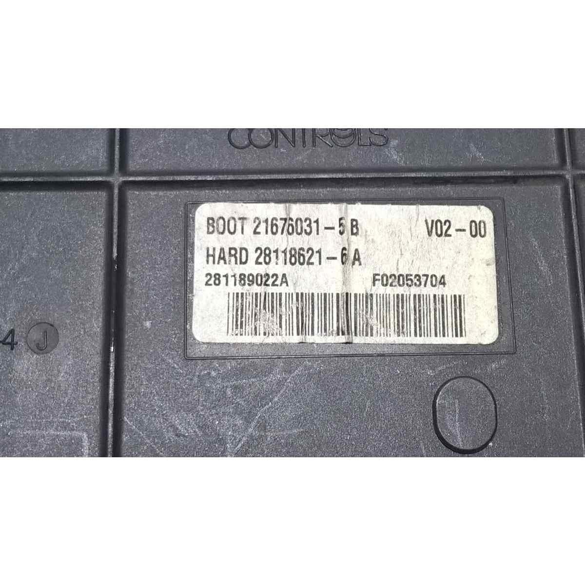 body computer peugeot 307 281189022a