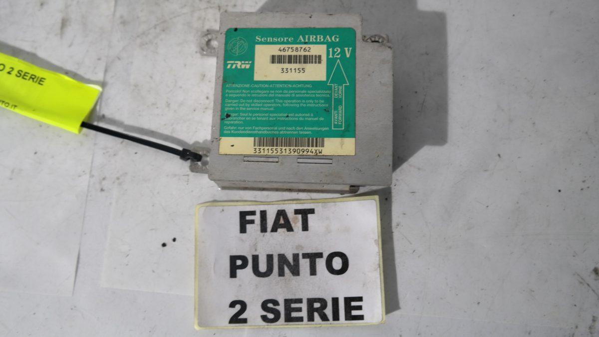 FIAT PUNTO 1200 BZ 16V 2a SERIE 46758762 CENTRALINA AIRBAG