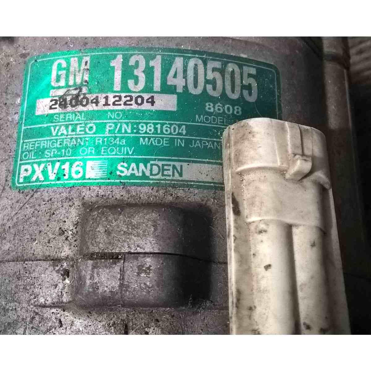 compressore aria condizionata opel signum 13140505