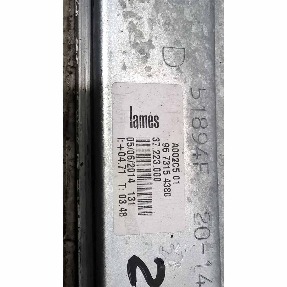 alzacristallo ant dx peugeot 208 9673154380