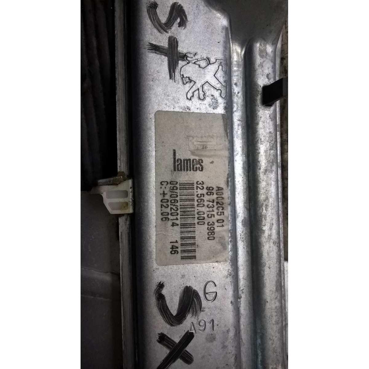 alzacristallo post sx peugeot 208 9673153980