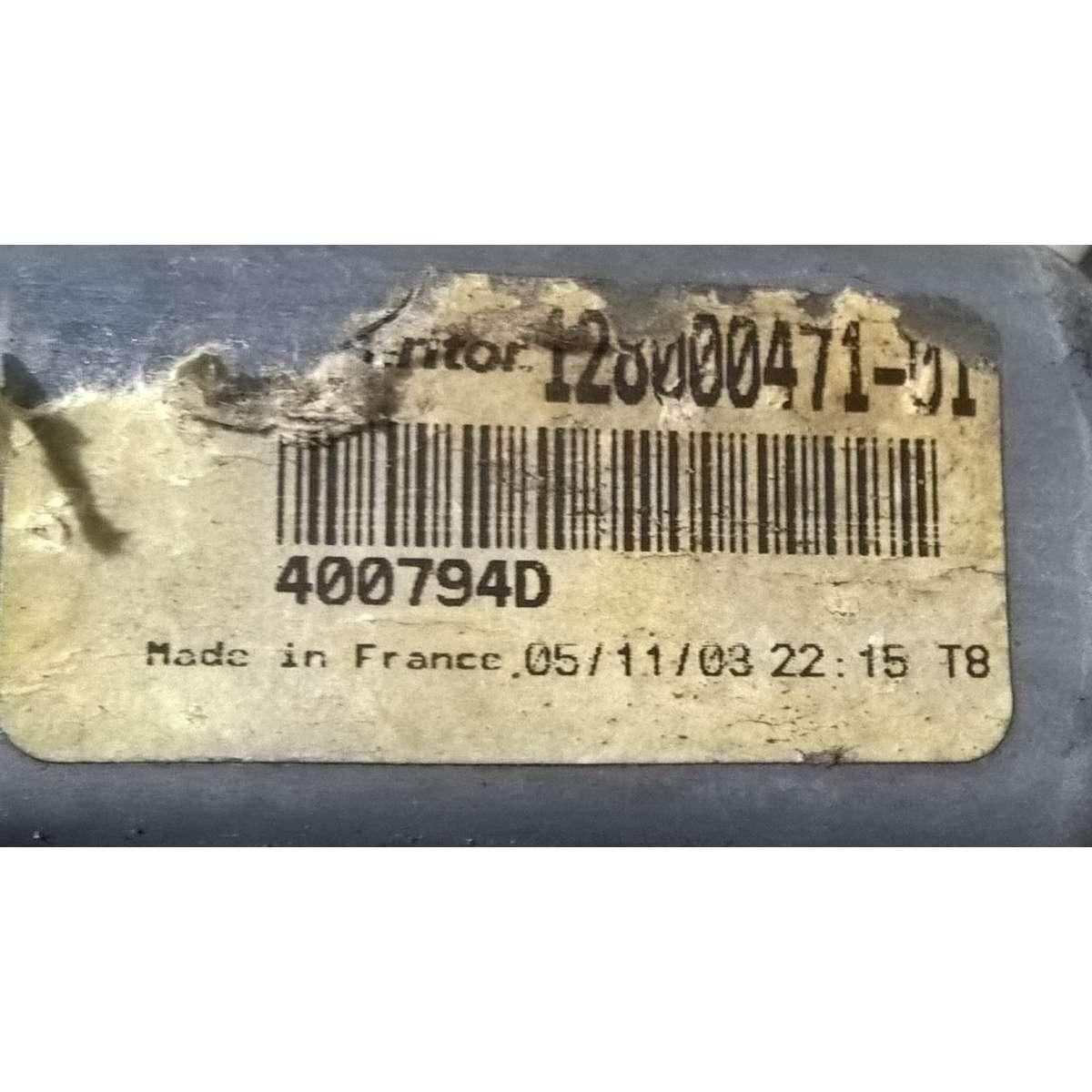 alzacristallo ant sx renault megane 3 porte 128000471