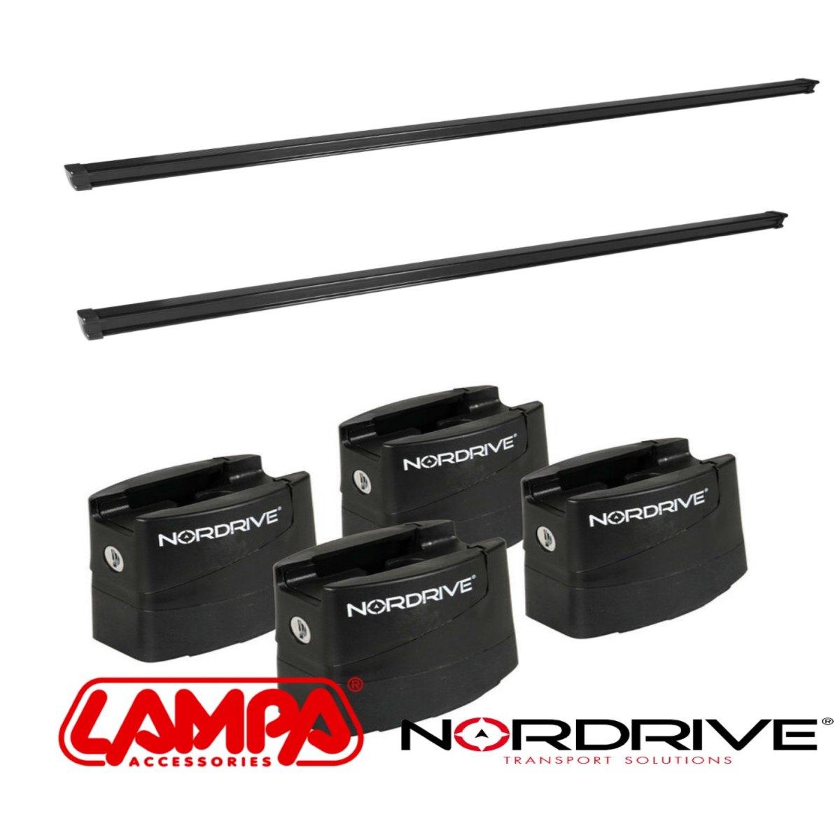 barre portatutto Nissan Interstar 03/22> nissan nv 400 dal 2012 nordrive 4 barre professionali