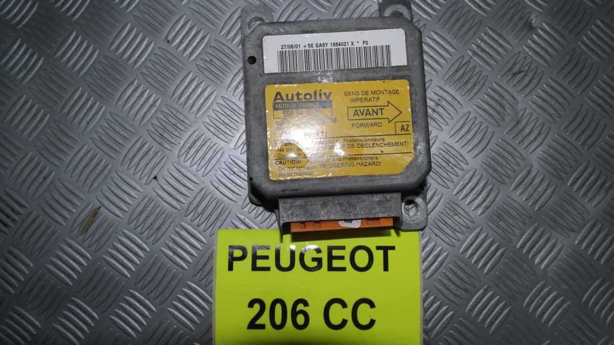 Peugeot 206 cc 1600 bz 550541500 centralina airbag