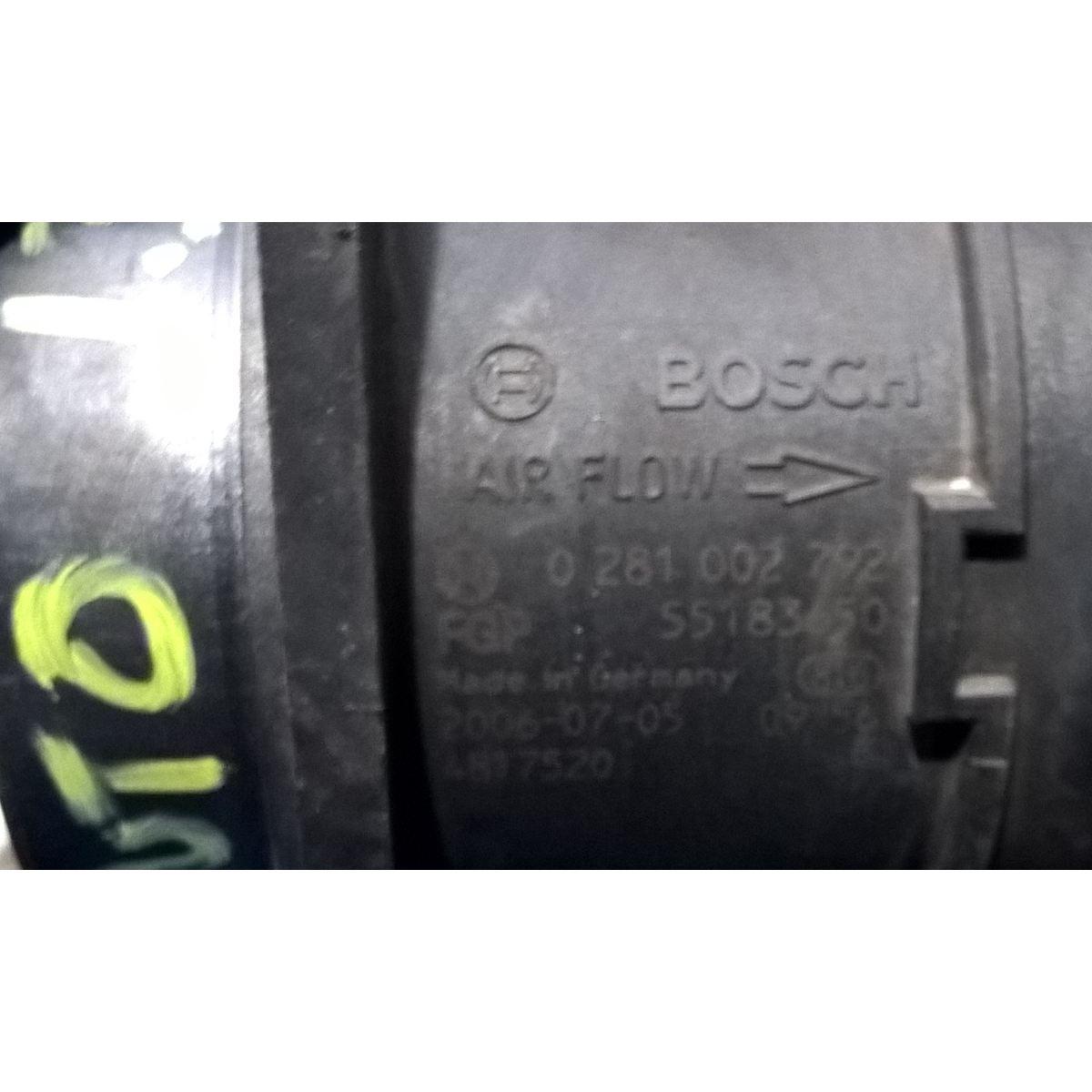 flussometro fiat grande punto 1.3 mtjet 0281002792