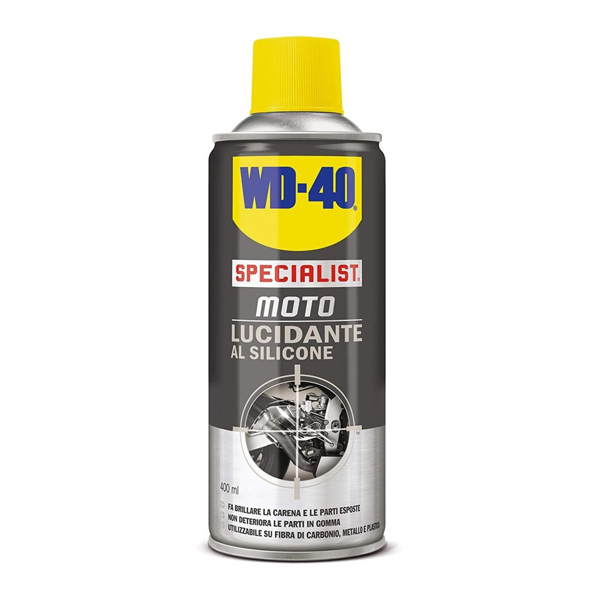 WD-40 Specialist Moto - Lucidante al Silicone Spray Moto - 400 ml (originale)