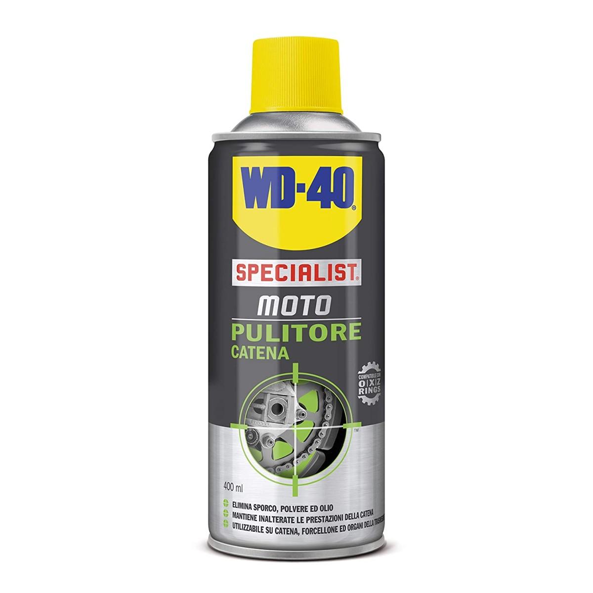 WD-40 Specialist Moto Pulitore Catena Moto Spray, 400 ml (originale)