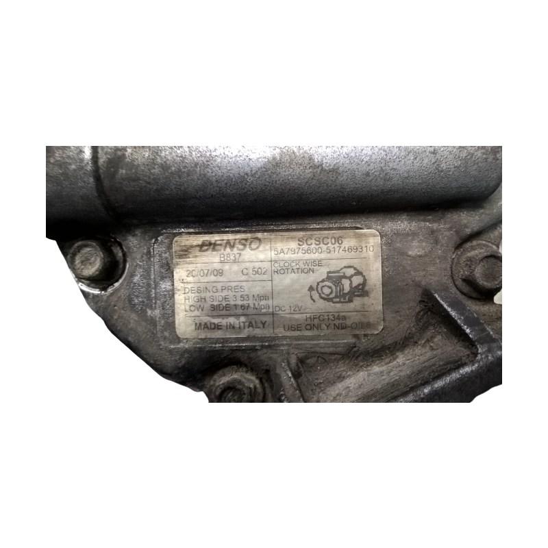 compressore aria condizionata fiat 500 1.3 mtj 517469310