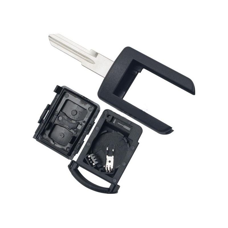 chiave guscio telecomando 2 tasti chiavi auto corsa meriva