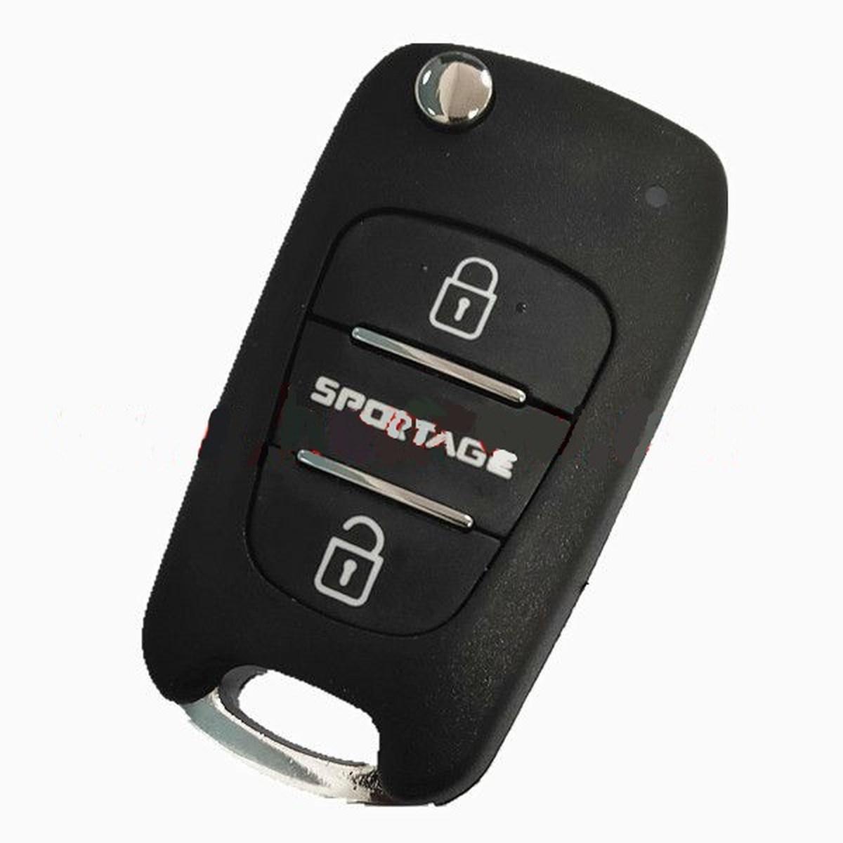 chiave guscio telecomando 3 tasti chiavi auto kia sportage picanto sorento
