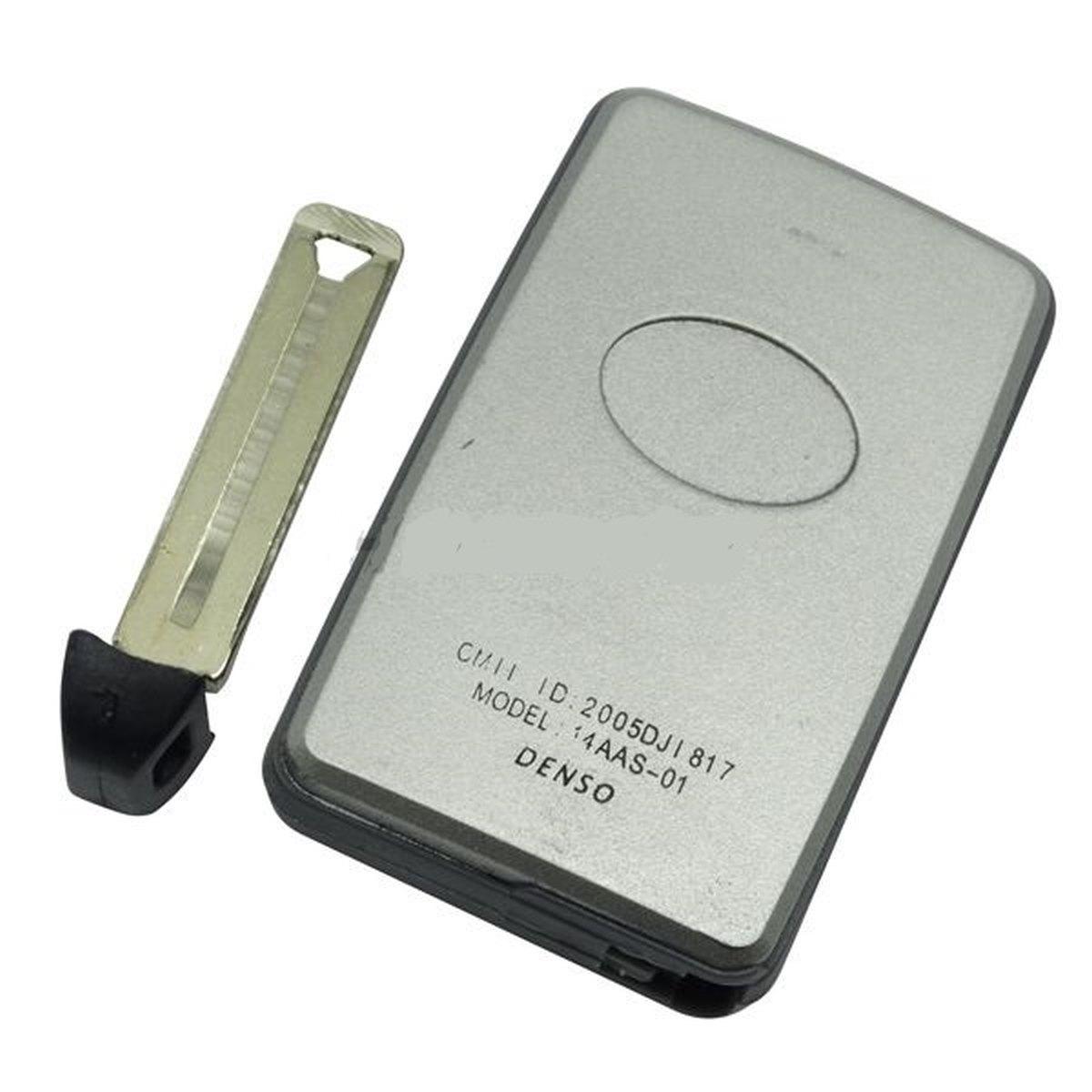 chiave guscio telecomando 4 tasti chiavi auto toyota rav4 yaris corolla