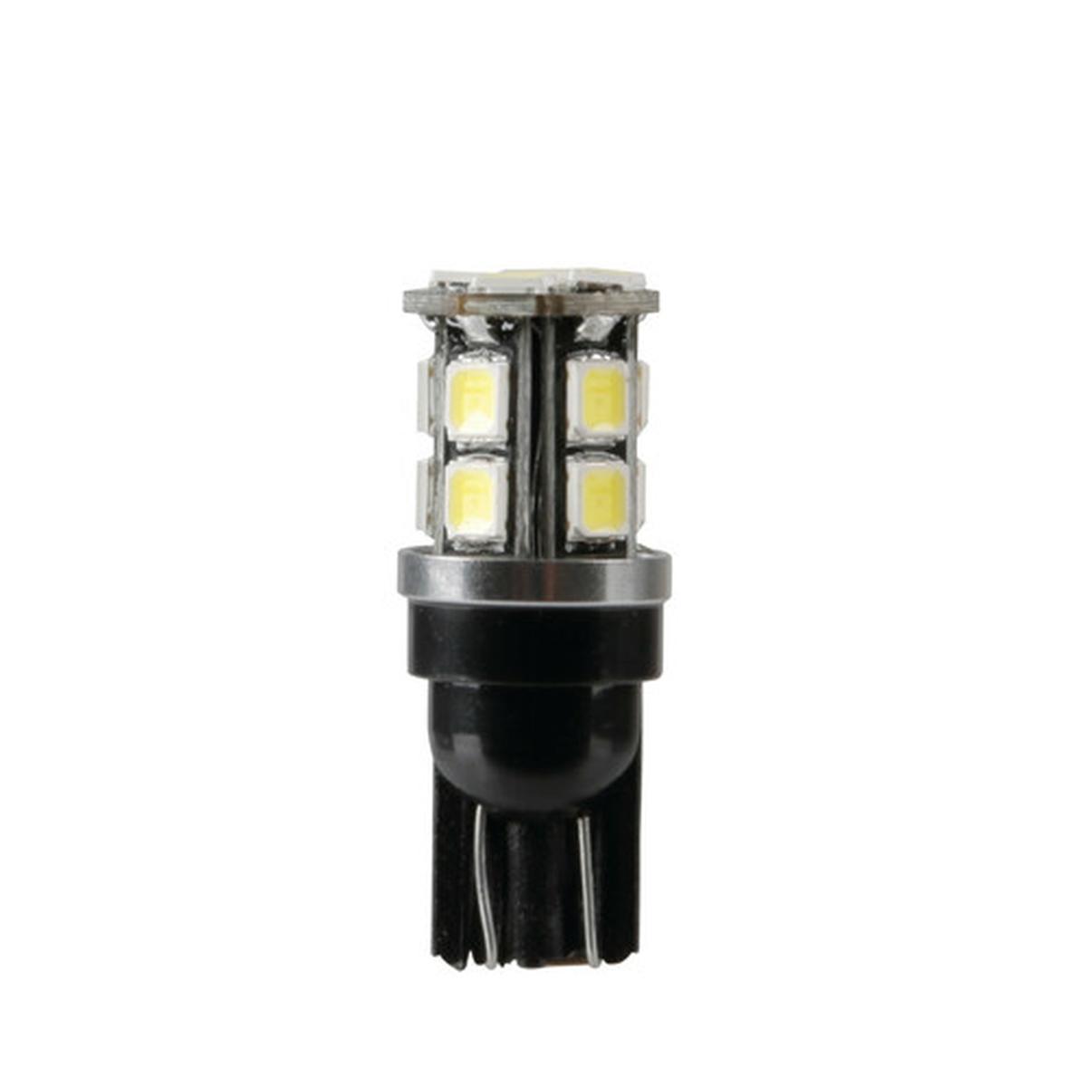 Led series - 15 Led SMD - (T10) - W2,1x9,5d - 9-30V - Scatola - Bianco - Doppia polarità