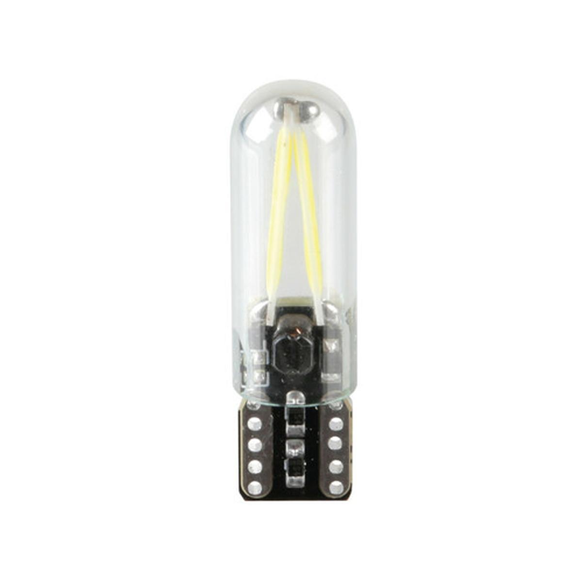 Led series - 2 Led COB - (T10) - W2,1x9,5d - 9-32V - Scatola - Bianco - Doppia polarità