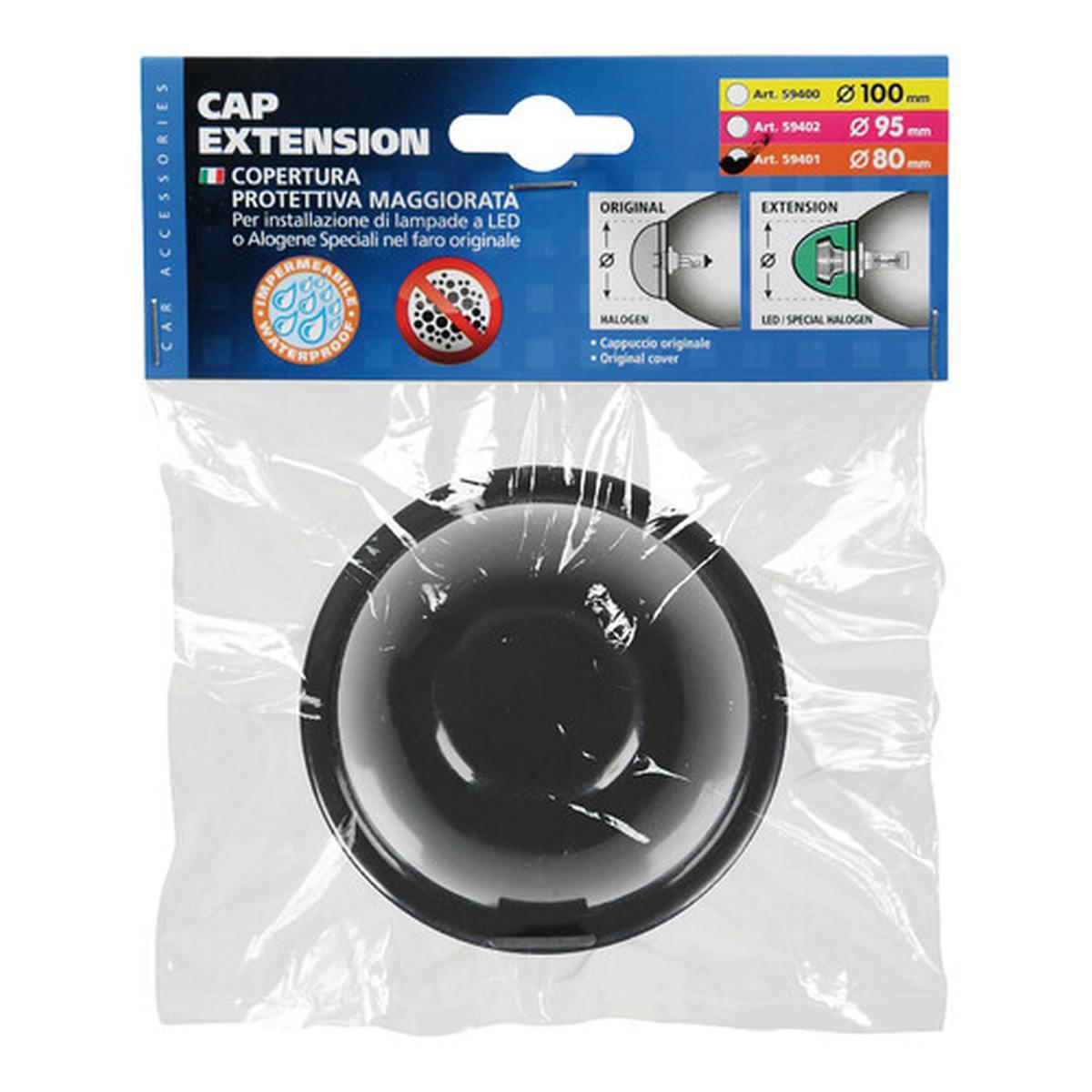 Copertura protettiva faro maggiorata - Ø 80 mm