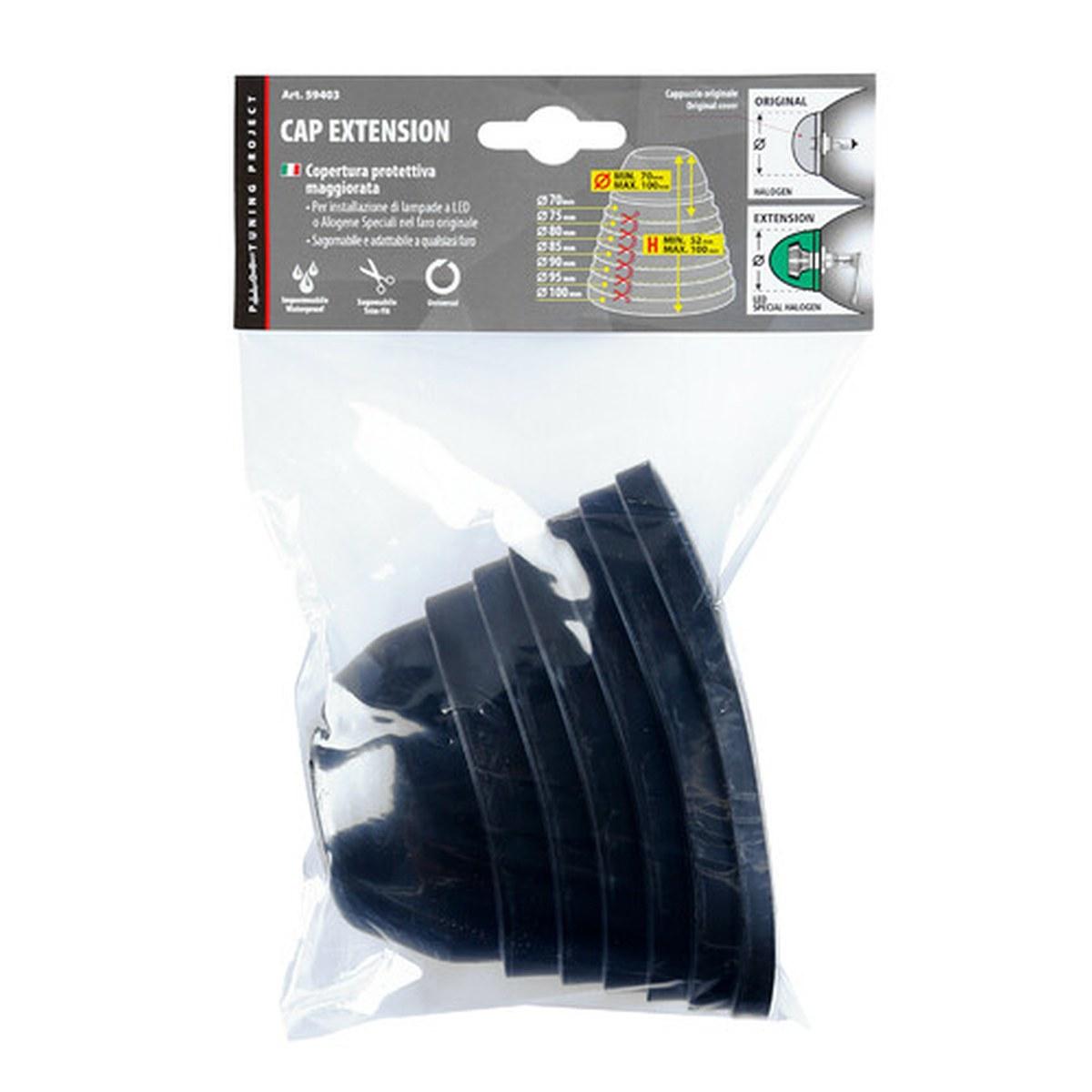 Copertura protettiva faro maggiorata - Ø 70-100 mm