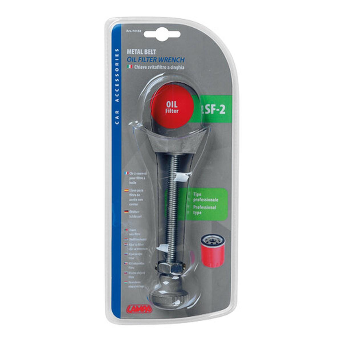 Chiave svitafiltro olio a cinghia