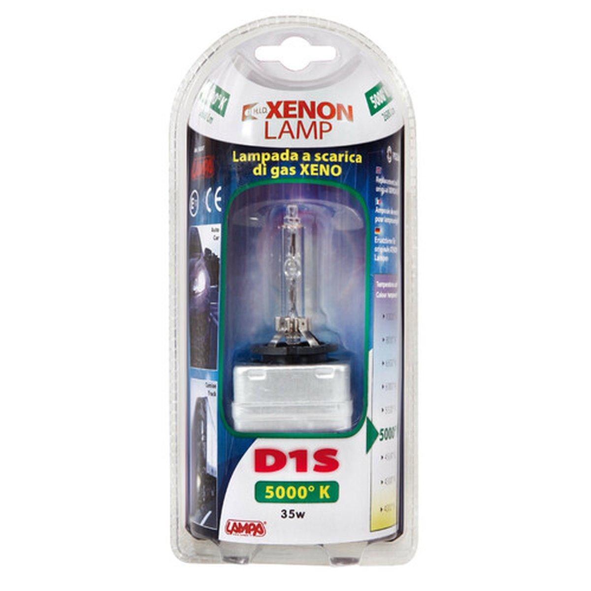 Lampada HID Xenon 5.000K - D1S - 35W - PK32d-2 - 1 pz - D/Blister