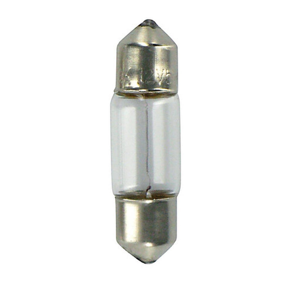 12V Lampada siluro - 8x28 mm - 5W - SV7-8 - 2 pz - D/Blister