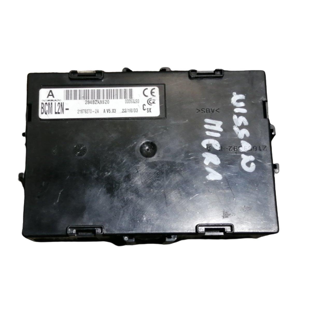 body computer nissan micra 2003 284b2ax620