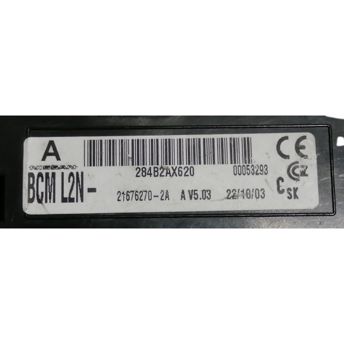 body computer nissan micra 2003 284b2ax620