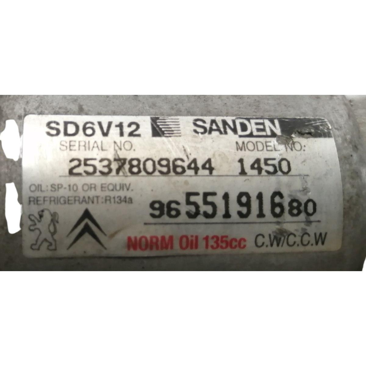 compressore aria condizionata citroen c3 1.4 hdi 2006 9655191680