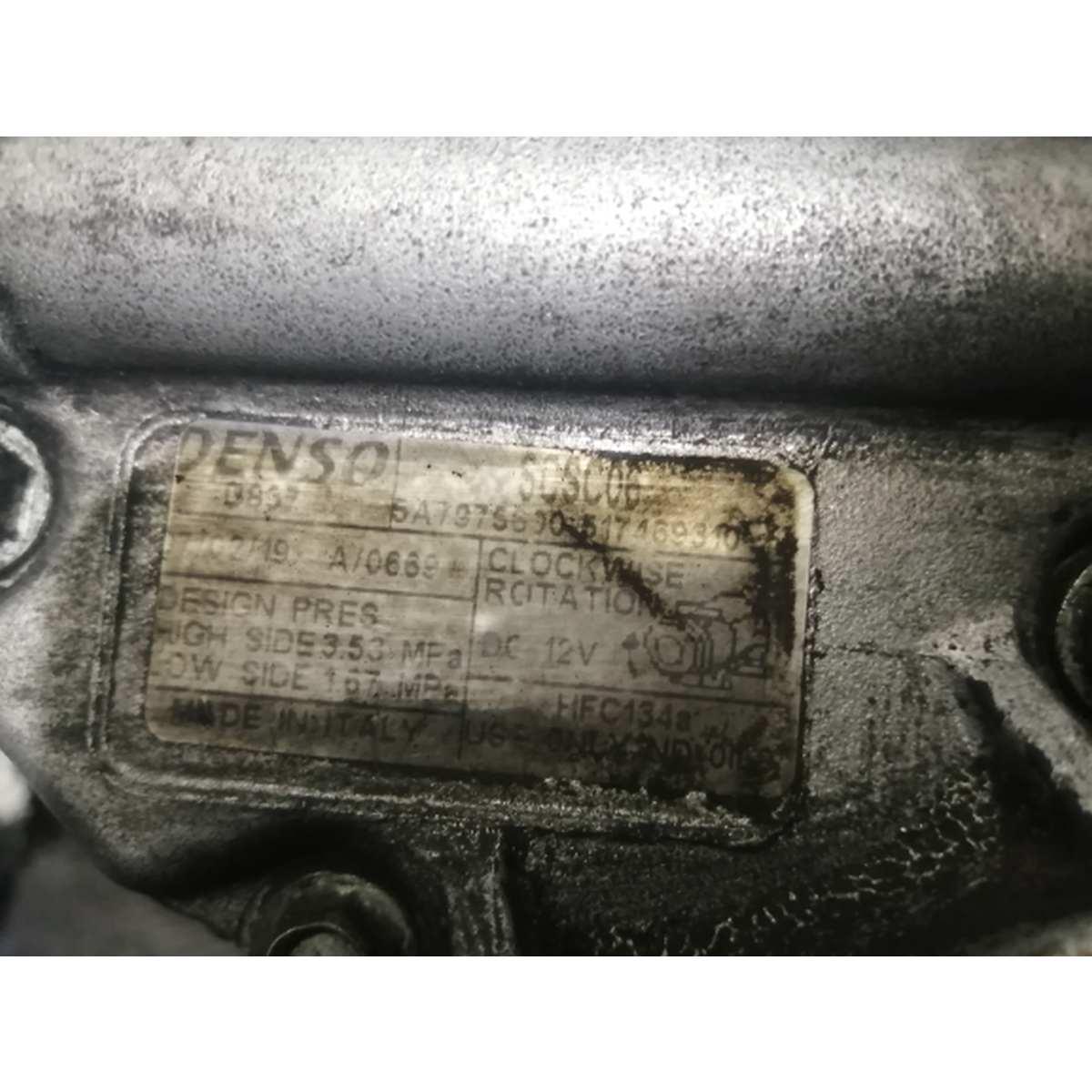 compressore aria condizionata fiat idea 1.3 mtj 517469310