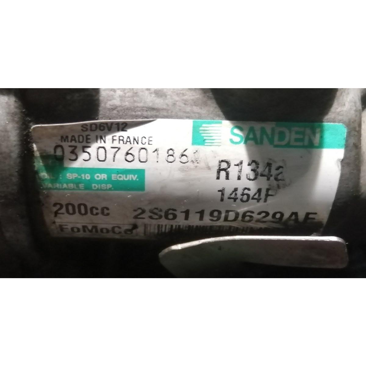 compressore aria condizionata ford fusion 2007 1.4 tdi 2s6119d629af