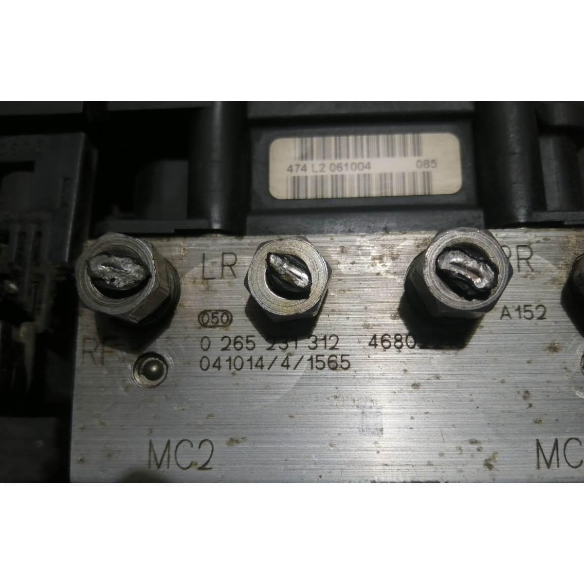 centralina abs fiat panda 1.2 bz 2005 0265800306