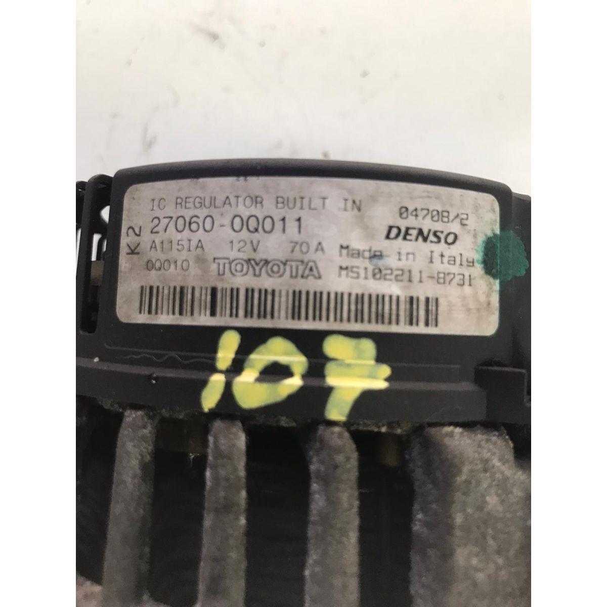 alternatore peugeot 107 270600q011