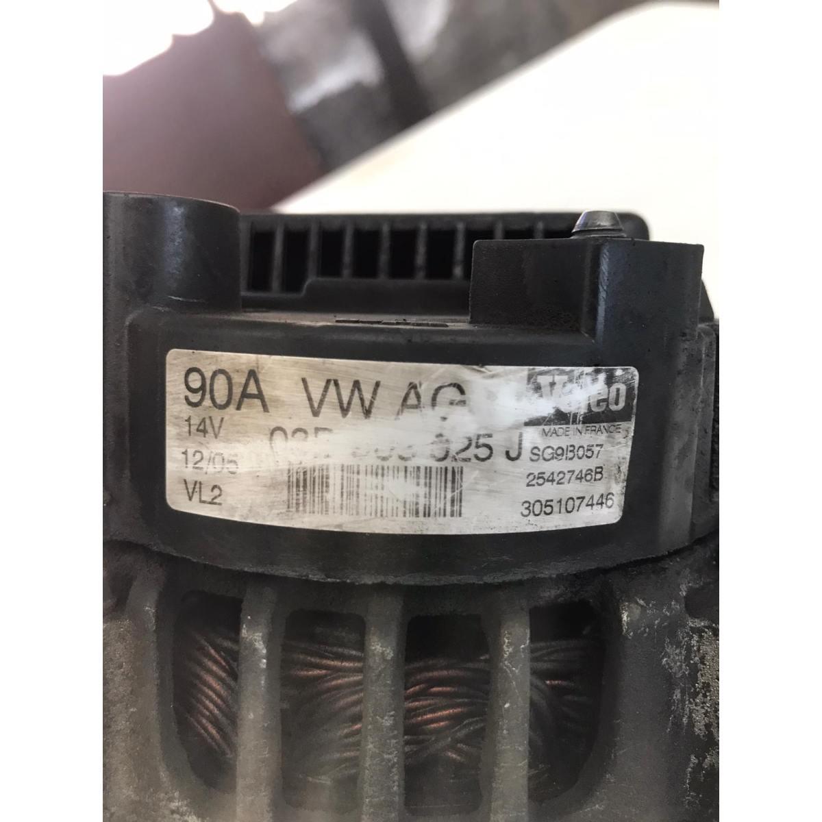 alternatore seat ibiza 2004 1.2 bz 2542746b