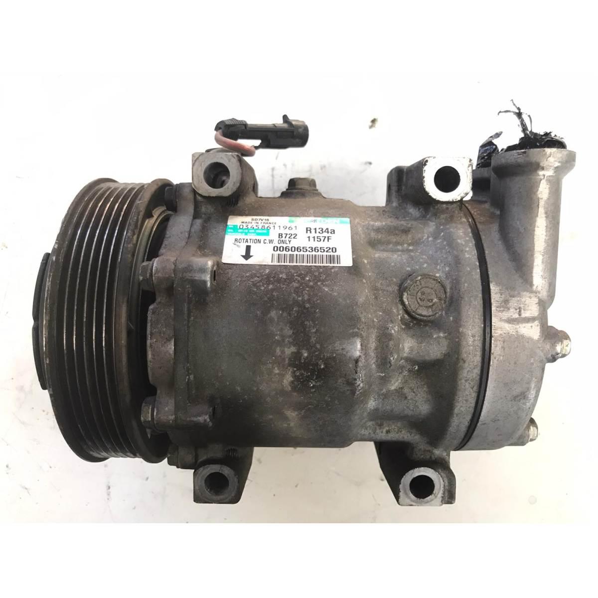 compressore aria condizionata fiat multipla 1.9 jtd 00606536520