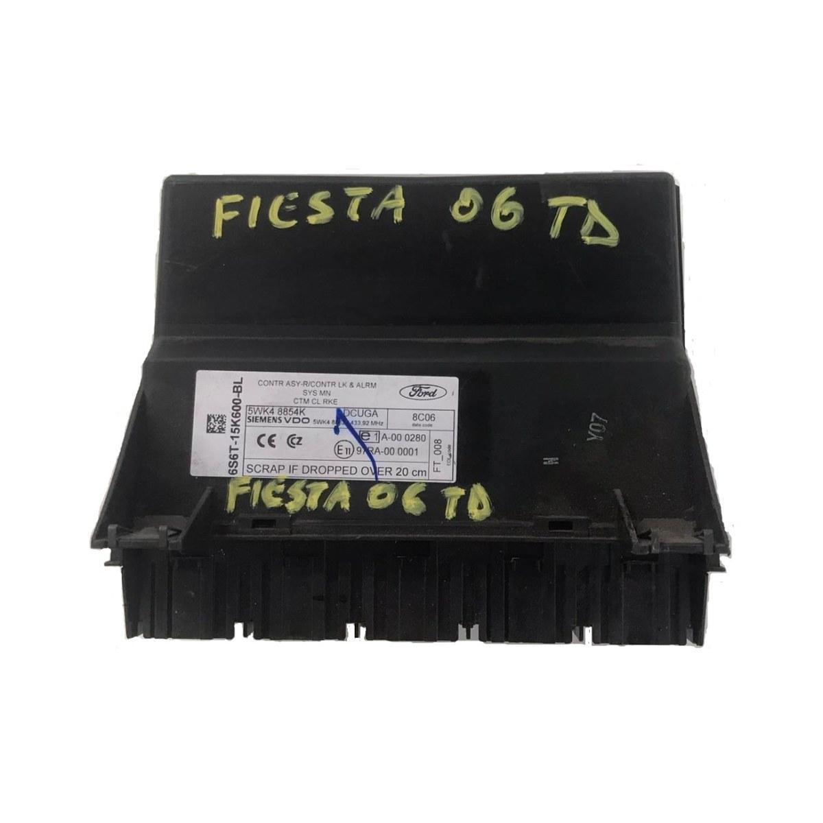 centralina comfort ford fiesta 2006 6s6t15k600bl