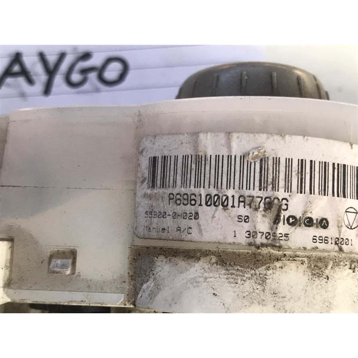 comandi clima toyota aygo 559000h020