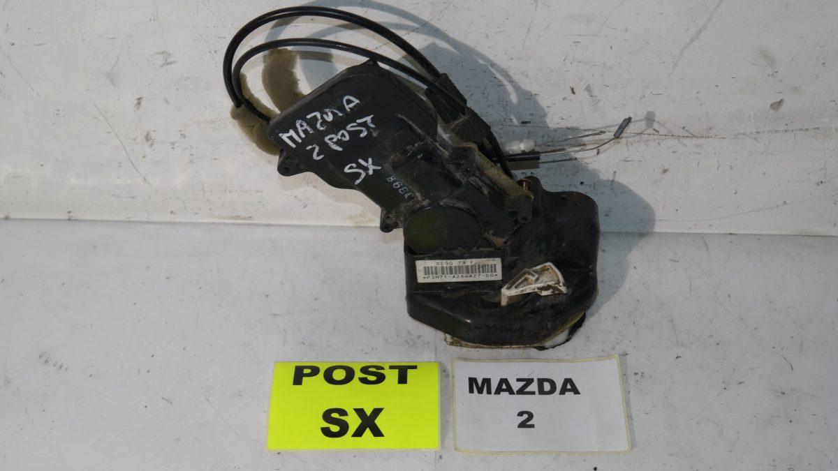 Mazda 2 chiusura porta posteriore sx