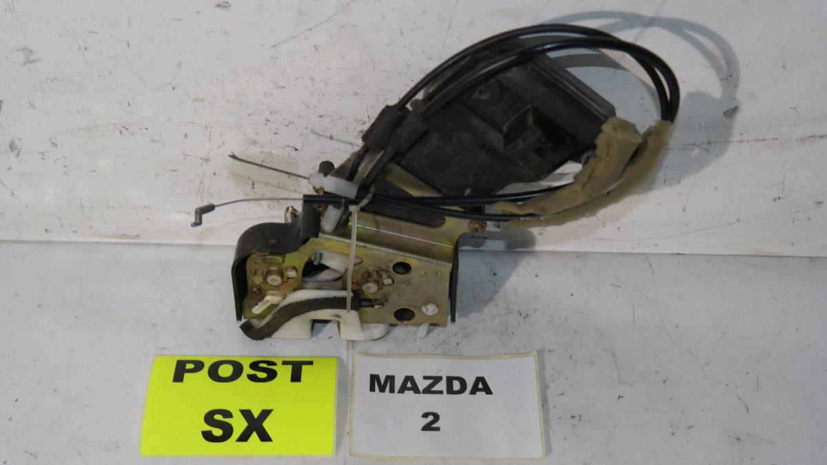 Mazda 2 chiusura porta posteriore sx