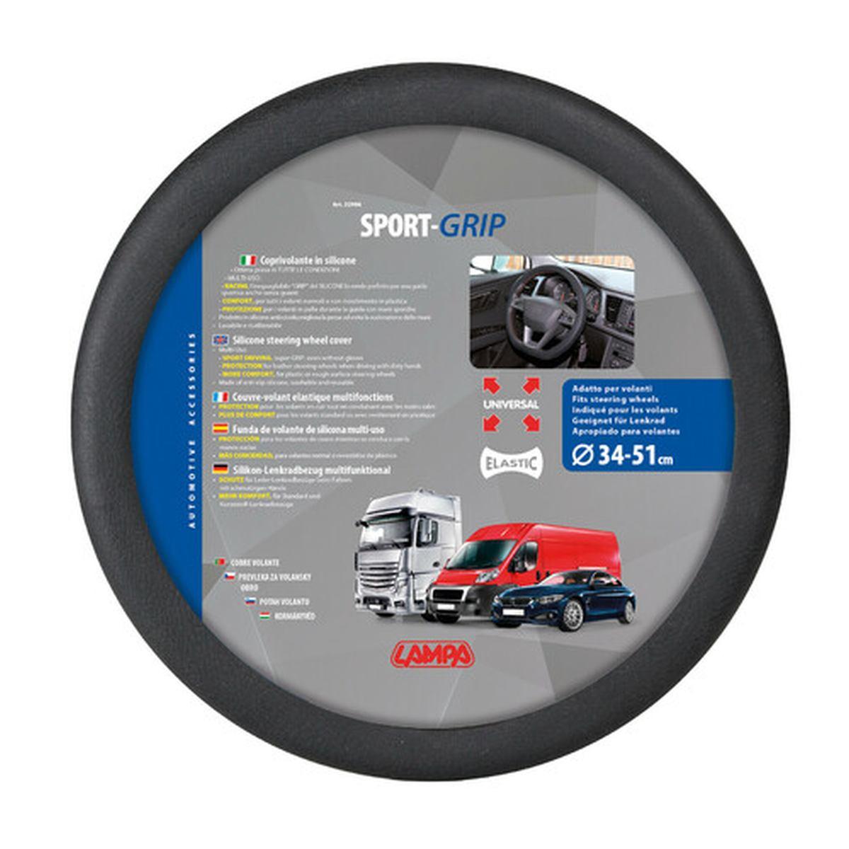 coprivolante elasticizzato in silicone - Ø 34/51 cm