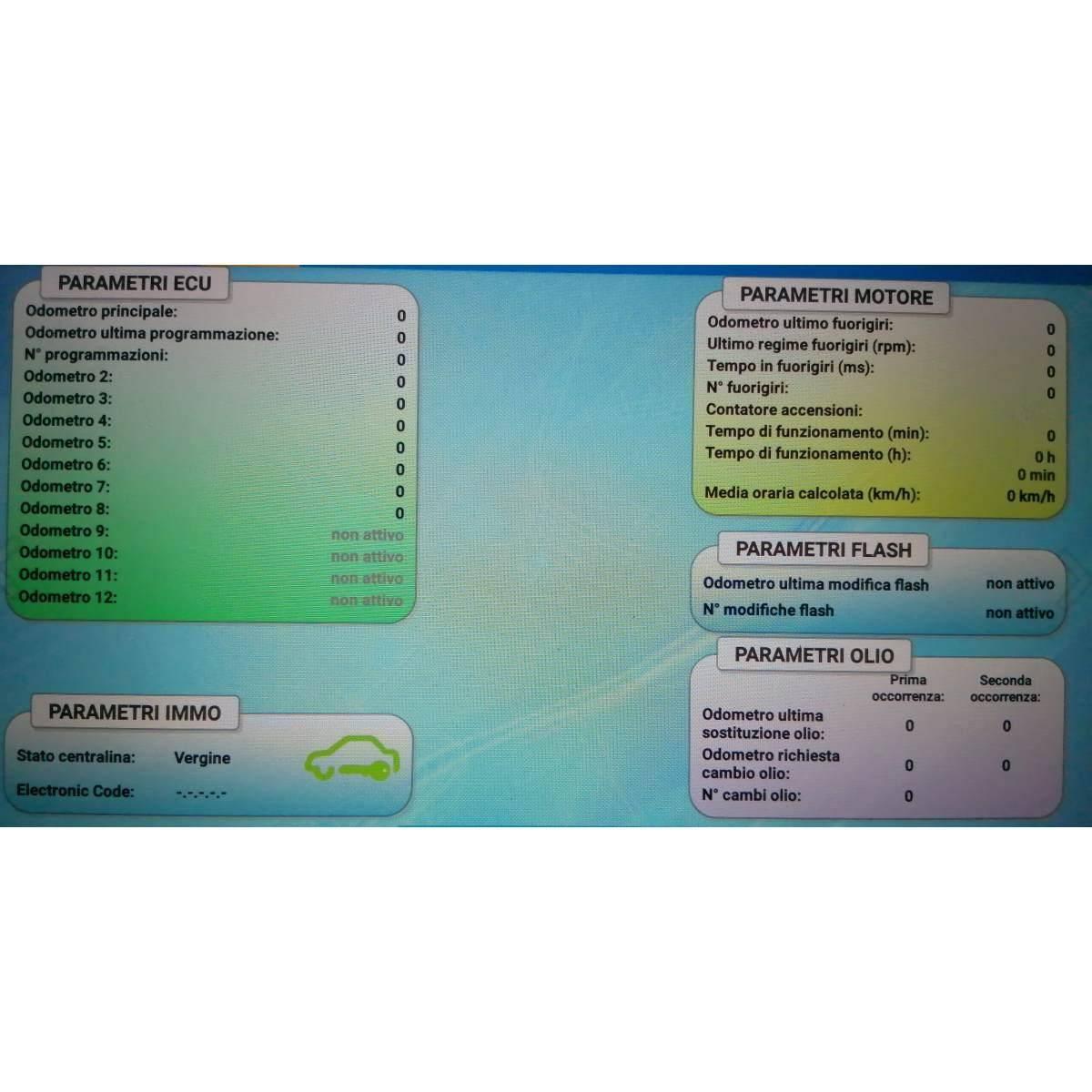 centralina motore fiat panda cross 1.2 bz dal 2012 52098787 ig10 ricondizionata vergine