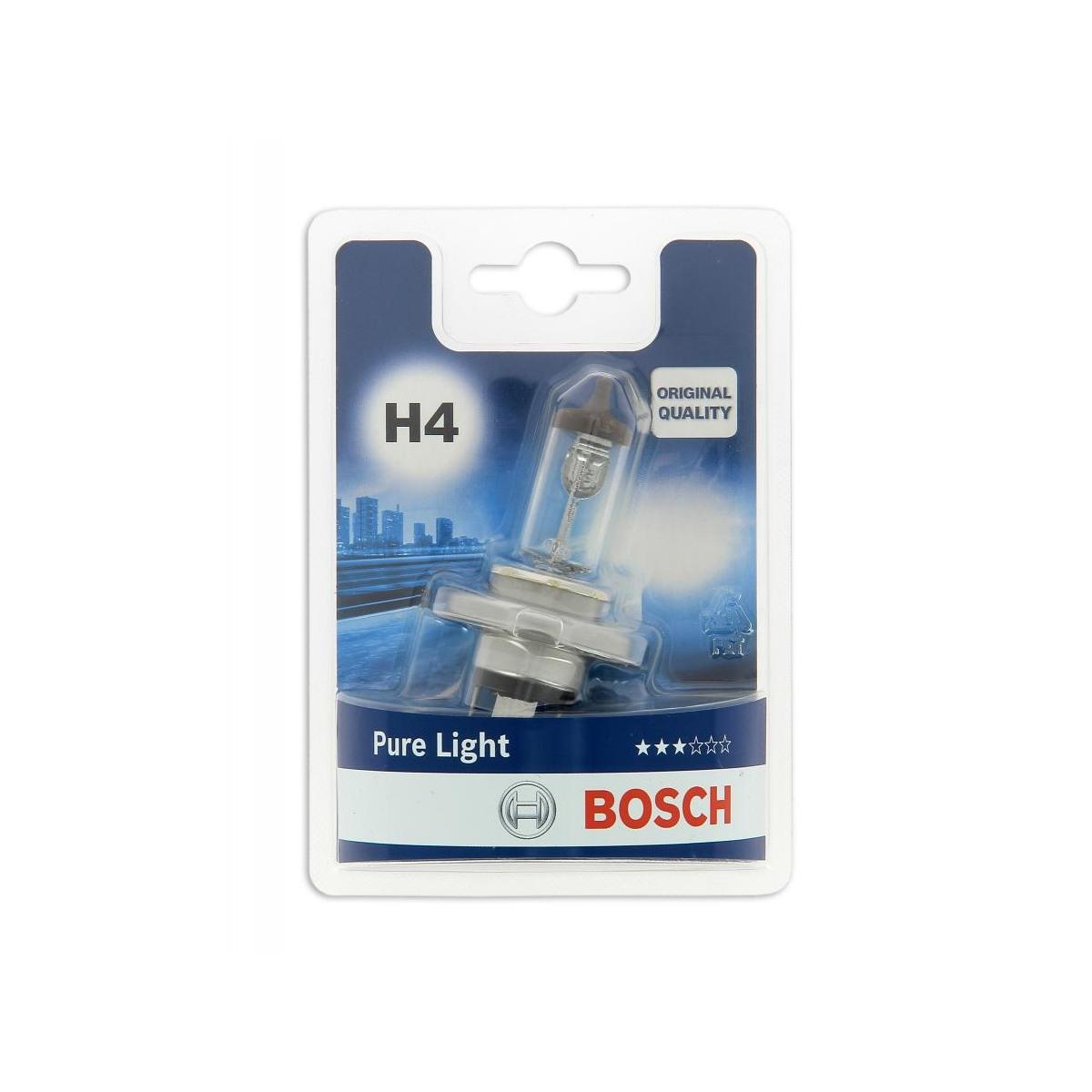 Lampadina alogena per fari auto H4 12 V 60/55W 'BOSCH'