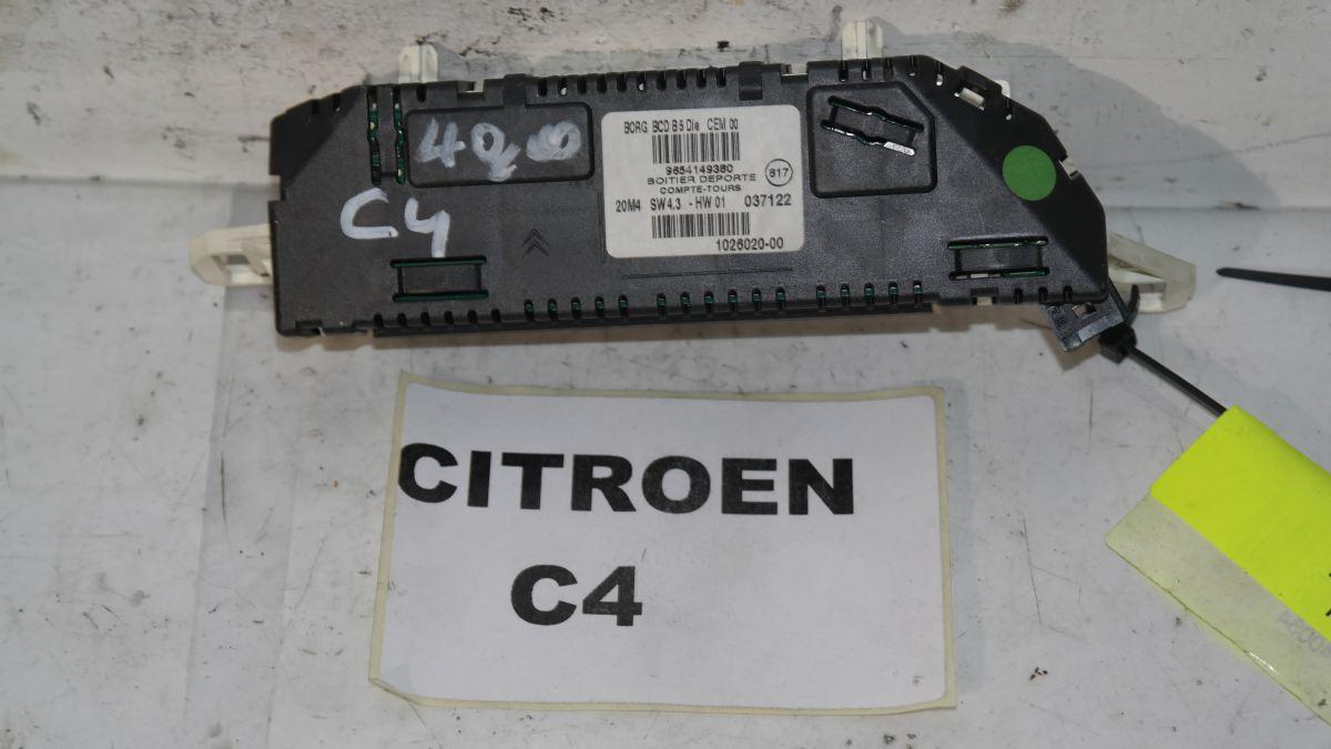 Citroen c4 orologio digitale